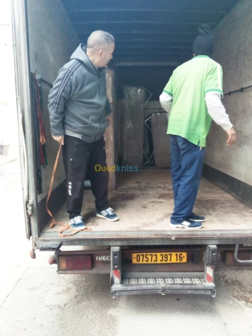 نقل واالترحيل الاثاث TRANSPORT ET DÉMÉNAGEMENT __