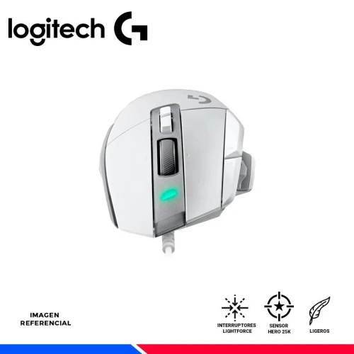SOURIS LOGITECH G502 X HERO FILAIRE - WHITE