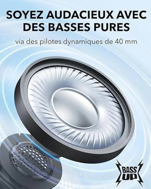 CASQUE BLUETOOTH ANKER SOUNDCORE H30I 70H