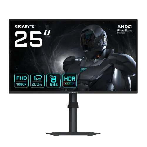 ECRAN GAMING GIGABYTE G25F2 - FULL HD - 1MS - 200HZ - FAST IPS - ROTATIF - 25"