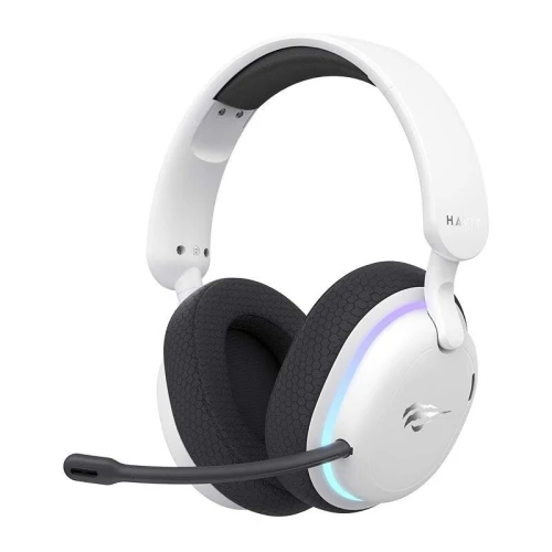 CASQUE GAMER HAVIT FUXI-H7 FIVE MODE WHITE WIRELESS