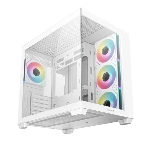 BOITIER DEEPCOOL CG530 4F ARGB WHITE