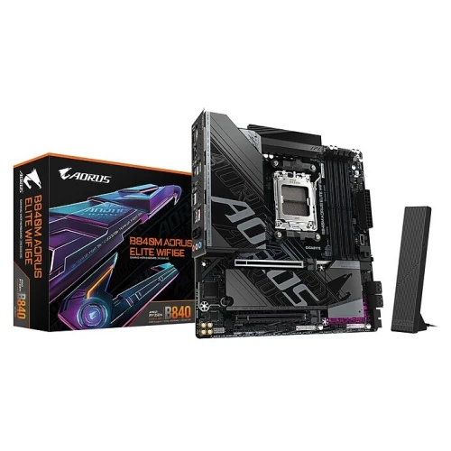 CARTE MERE GIGABYTE B840M AORUS ELITE WIFI 6E