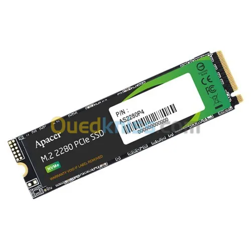 SSD M.2 APACER 512GO NVME GEN3 AS2280P4