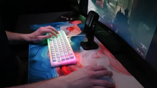 CLAVIER CHERRY XTRFY K5V2 COMPACT MECANIQUE RED SWITCH WHITE