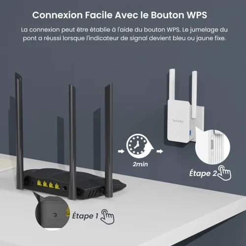REPETEUR TENDA A33 AX3000 WIFI 6