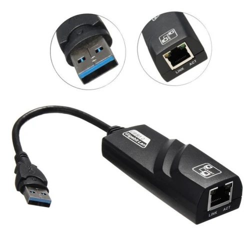 ADAPTATEUR RESEAU USB3.0 VERS RJ45 LAN GIGABIT
