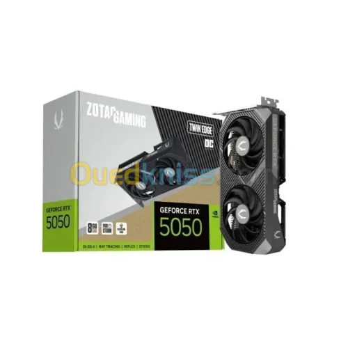CARTE GRAPHIQUE ZOTAC RTX 5050 TWIN EDGE OC 8GO