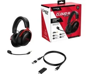 CASQUE HYPERX CLOUD III GAMING 7.1 WIRLESS