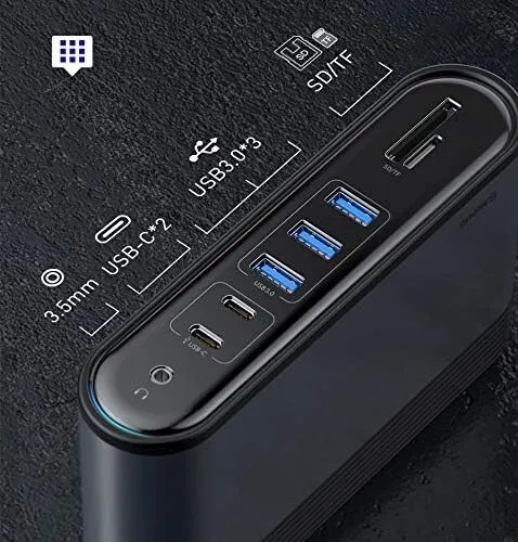 BASEUS 17 in 1 3 MONITORS DOCKING STATION