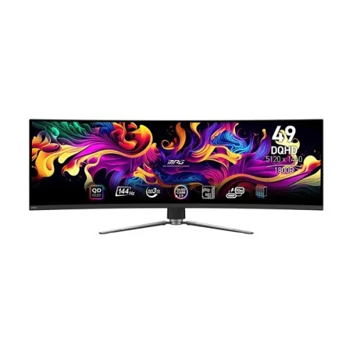 ECRAN MSI MPG 491CQP - 0.03MS - 144HZ - 5K - 49 - QD-OLED - CURVED