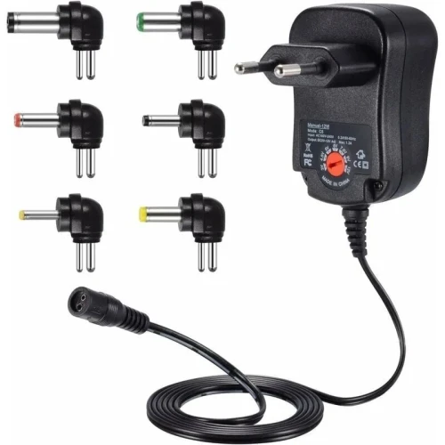 UNIVERSEL CHARGEUR 30W & 12W (3V-4.5V-5V-6V-7.5-9V-12V)