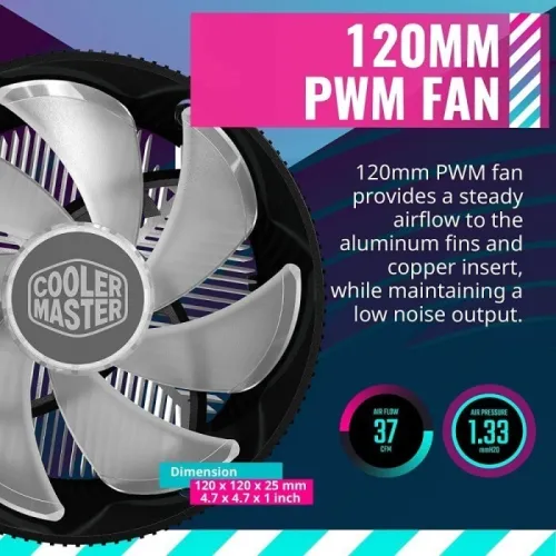 VENTILO COOLER MASTER I70C RGB LGA 1700