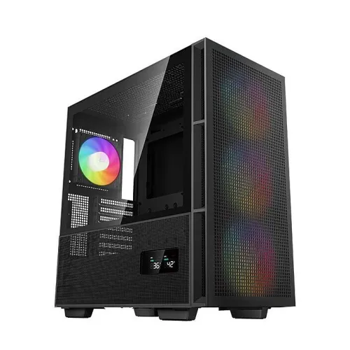 BOITIER DEEPCOOL CH560 DIGITAL BLACK ARGB