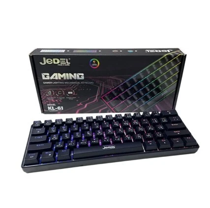 CLAVIER GAMING JEDEL KL61 MECANIQUE SANS FIL RED SWITCH