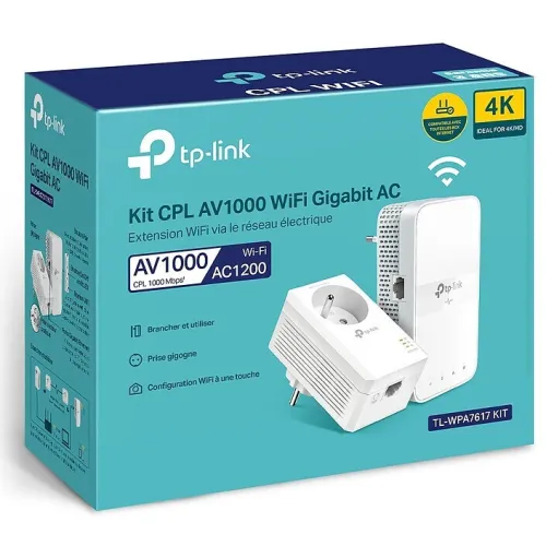 CPL TPLINK POWERLINE WIFI EXTENDER AV1000 AC1200 TL-WPA7617