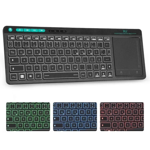 CLAVIER PAVE TACTILE SANS FIL RII RT518
