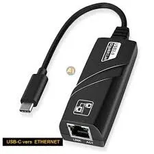 ADAPTATEUR USB C TO RJ45 LAN GIGABIT