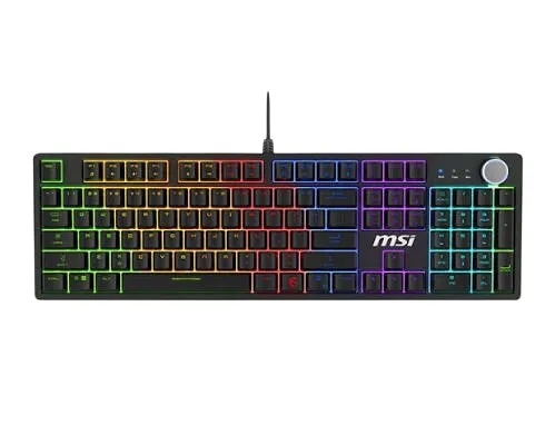 CLAVIER MSI FORGE GK320 RGB MECANIQUE RED SWITCH