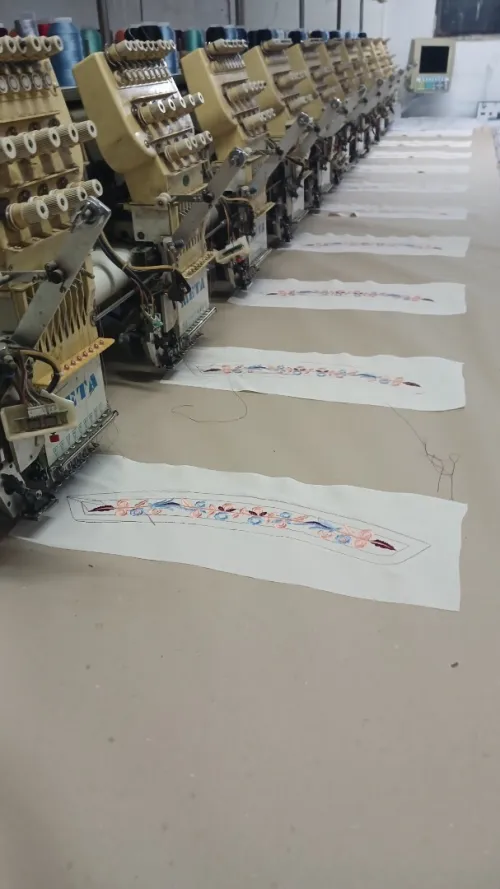 Machine de broderie industrielle 