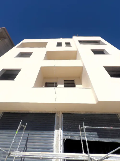 traitement de façade en mortier monocouche  