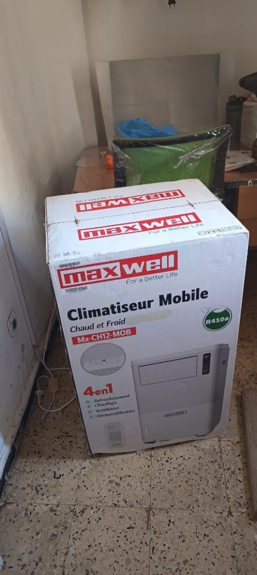 Climatiseur mobile maxwell 12000BTU