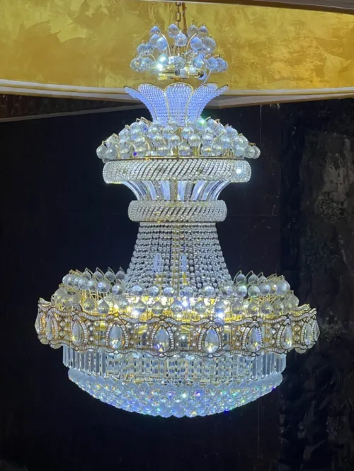 Magnifique lustre en cristal 3metre