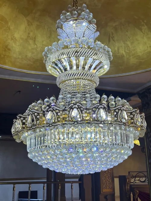 Magnifique lustre en cristal 3metre