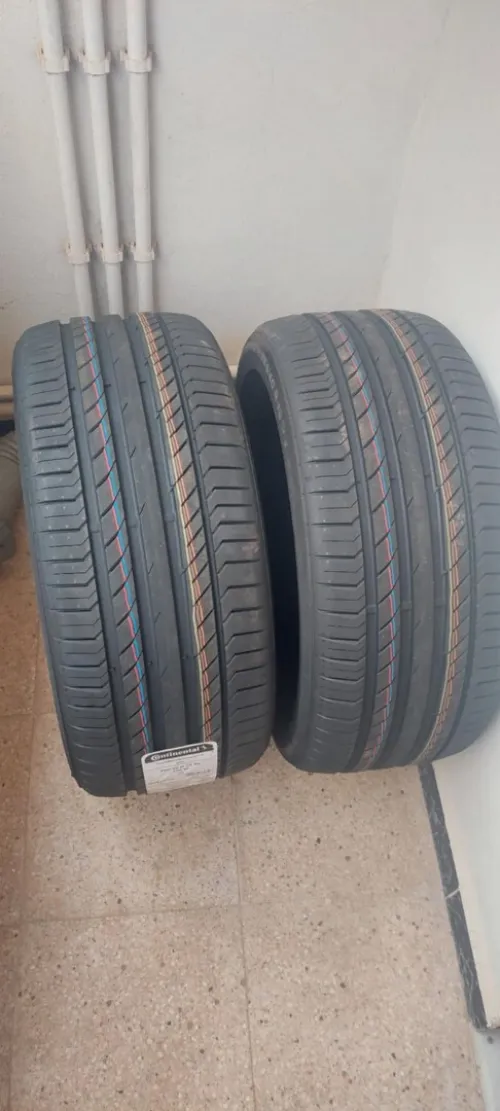 02 pneus continental 255 40 r19
