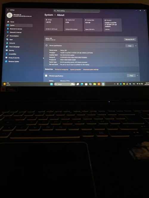 Acer predator Helios 300