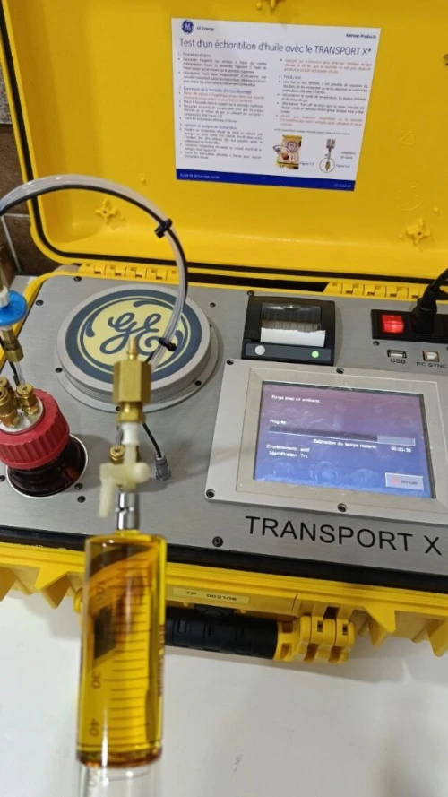 Analyse dhuile électriques