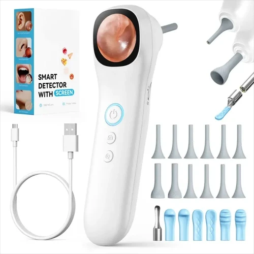 Caméra auriculaire otoscope HD 1080P sans fil كاميرا أذن عالية الدقة