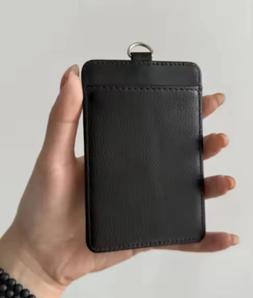 PORTE BADGE CUIR / PU / PLASTIQUE 
