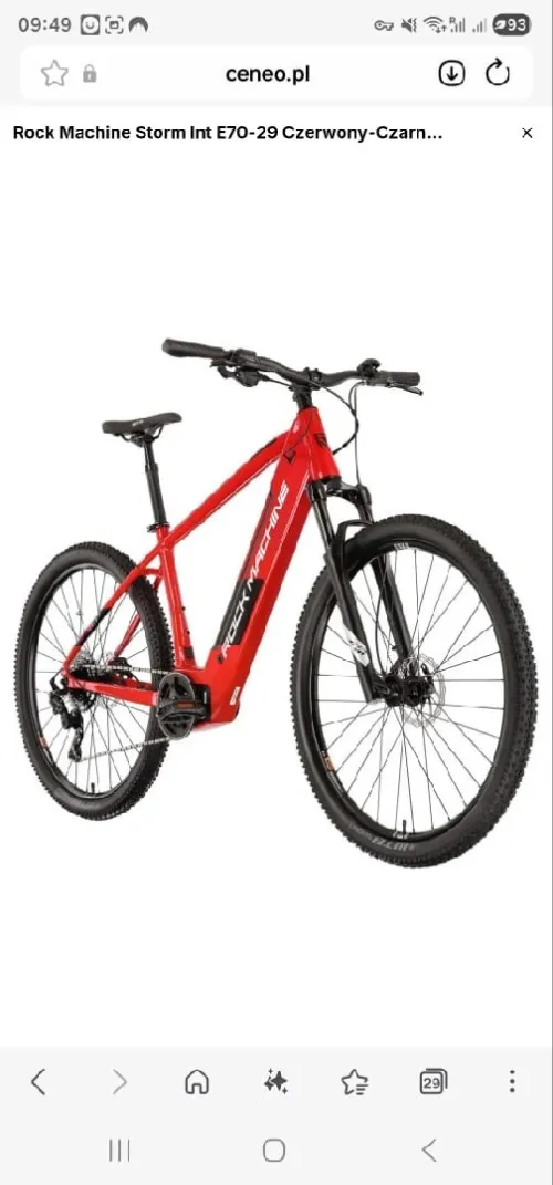VELO ELECTRIQUE HAUT DE GAMME ROCKMACHINE