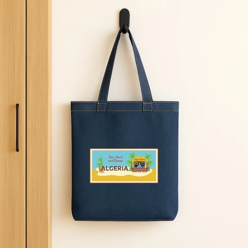 Tote Bag en Jean /  حقيبة (توت) قماش جينز