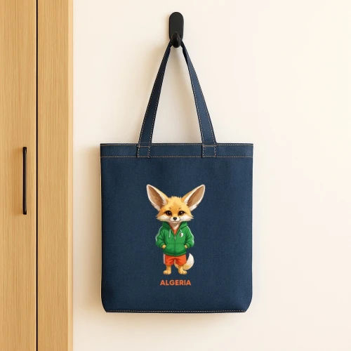 Tote Bag en Jean /  حقيبة (توت) قماش جينز