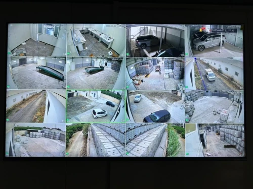Installation de caméras de surveillance et