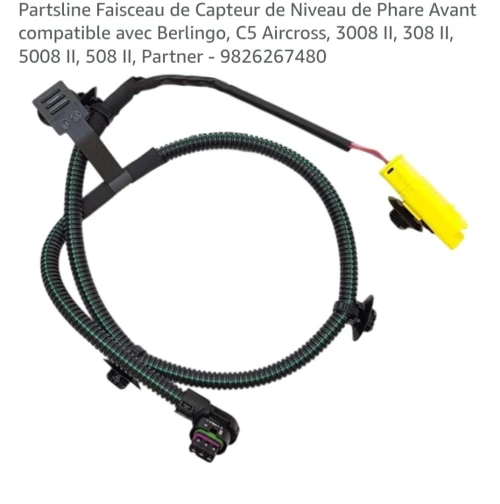 Faisceau Capteur Niveau Phare Xenon avec faisseaux  Pour Peugeot 308 t9 ( 2019)  citroen C5  5008  3008 5008 ( 2019) 508 mk2  508  (2019)  audi4 ref9826267480
