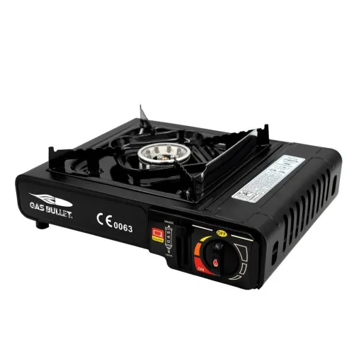RECHAUD 2 EN 1 GAZ BUTANE ET CASSETTE CAMPING BARBECUE CUISINE