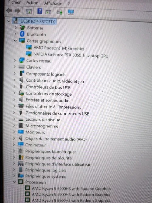 ASUS ROG Zephyrus G14 Ryzen 9 / RTX 3050 Ti / 40 Go RAM / SSD 1 To