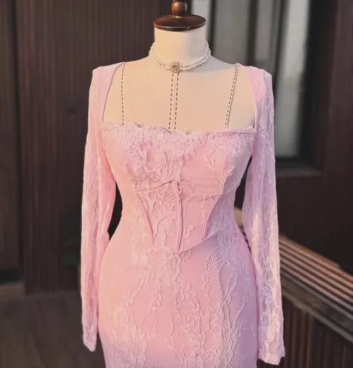 Robe dentelle