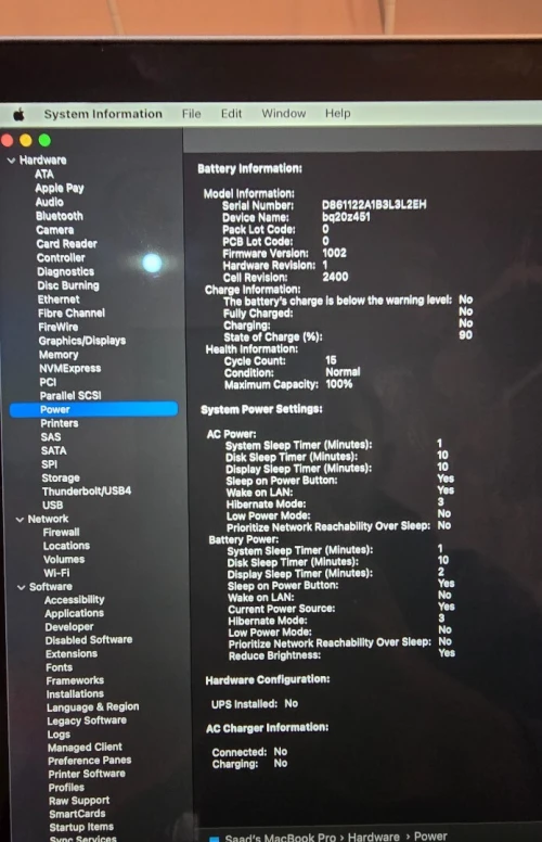MacBook Pro 2020 M1