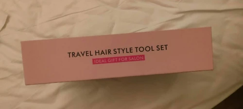 ENZO professional  original  03 PIECE TRAVEL HAIR STYLE TOOL SET Hair straightener & curler & volume bruch MODEL: EN-3316
