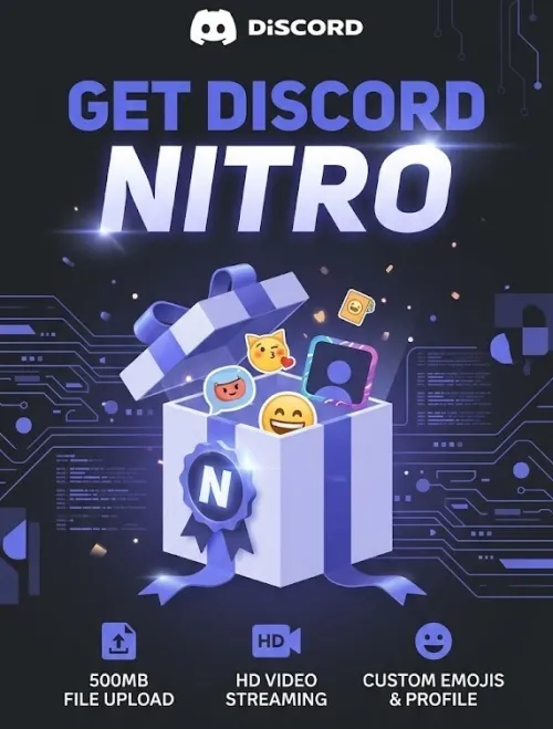 Compte Nitro (1mois / 3mois)