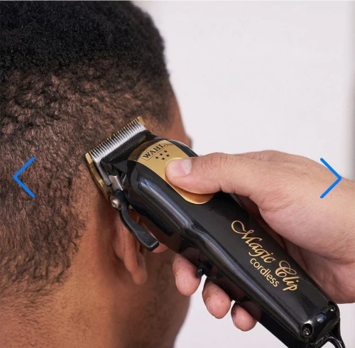 Wahl Professional 5 Star Series Tondeuse magique sans fil Noir et Doré  آلة حلاقة لاسلكية للرجال