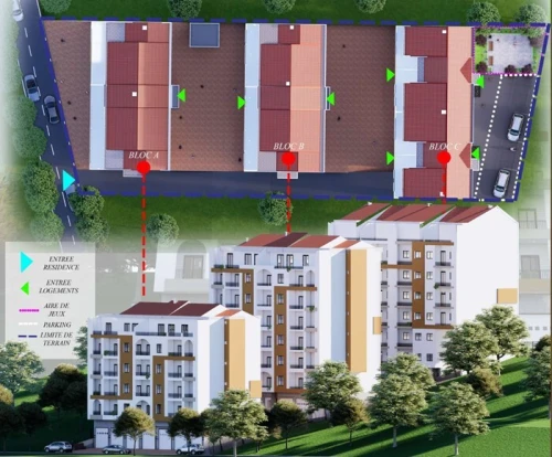 Vente Appartement F4 Tizi Ouzou Tizi rached