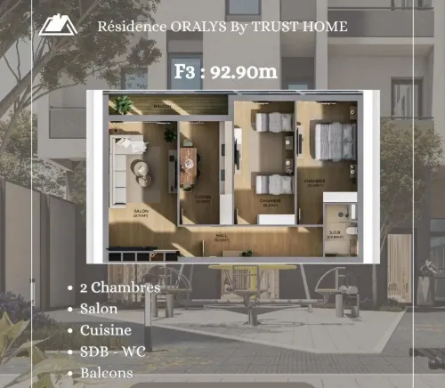 Vente Appartement F2 F3 F4 Oran Oran