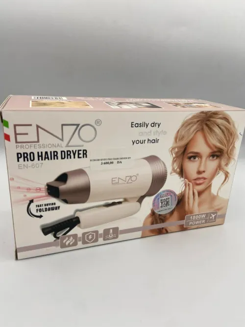 Mini Séchoir Enzo Pro Hair Dryer EN-607