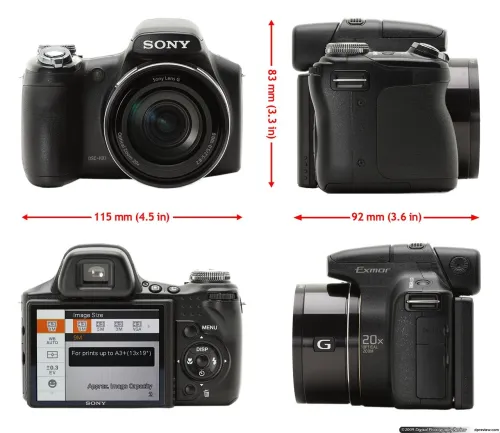 camera Sony Cyber-shot DSC-HX1 digital