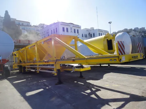 Vente d'enrobé sous trémie (Centrale mobile) Marque MARINI بيع الاسفلت تحت الجسر (المحطة متنقلة)